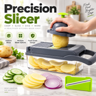 17-in-1 Vegetable Chopper – Multi-Function Slicer, Dicer, Grater & Cutter