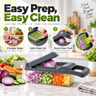 17-in-1 Vegetable Chopper – Multi-Function Slicer, Dicer, Grater & Cutter