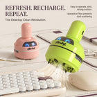 Mini Cartoon Desktop Vacuum Cleaner – Portable Table, Keyboard & Desk Dust Sweeper (Random Color)