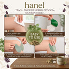 Herbal Comfort Patches – 10-Piece Botanical Wellness Patches for Waist & Knee Care