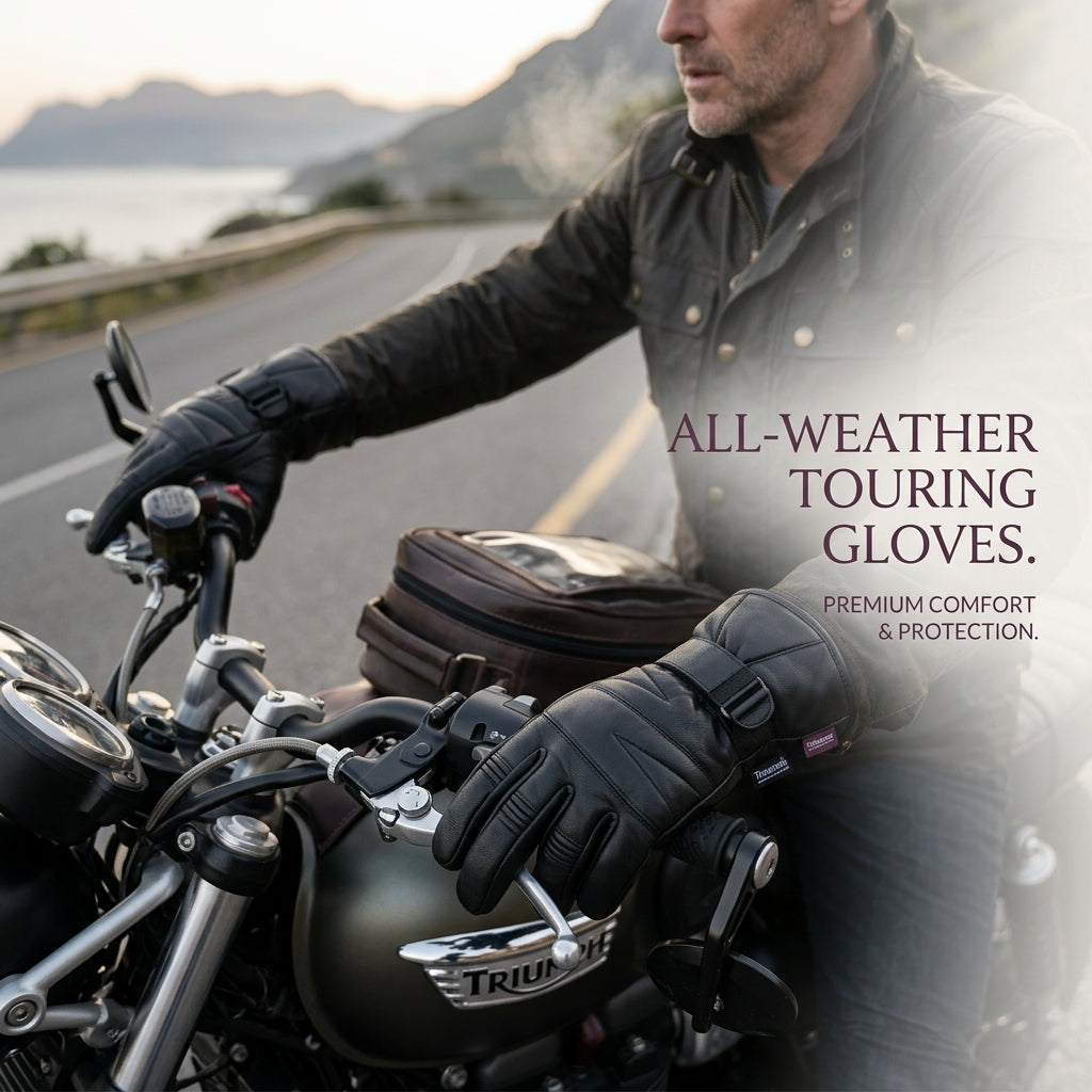 Comfortable Coverage for Motorcycle Rides Row Text: