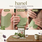 Herbal Comfort Patches – 10-Piece Botanical Wellness Patches for Waist & Knee Care