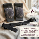 ❄️Thermal Knee Warmers – 1 Pair Unisex Winter Knee Support Sleeves for Warmth & Comfort