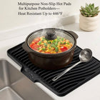 Silicone Sink Drain Mat – 14×10 Inch Anti-Slip Kitchen Sink Protector